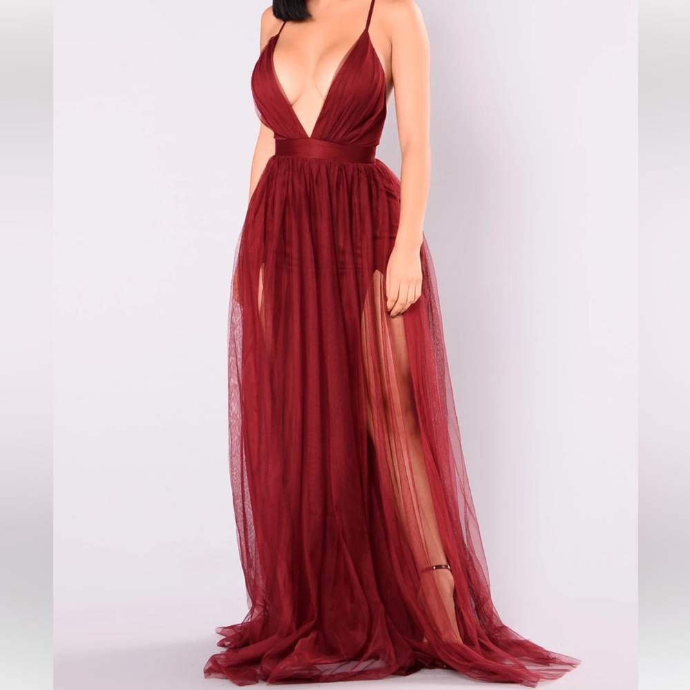 formal dress from fashion nova - adjustable straps